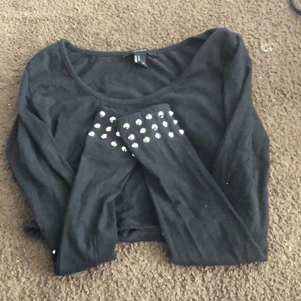 Beaded Crop Top